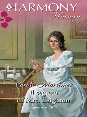 cover image of Il segreto di mrs. leighton